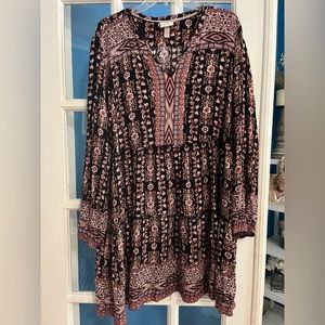 Knox Rose patterned mini dress